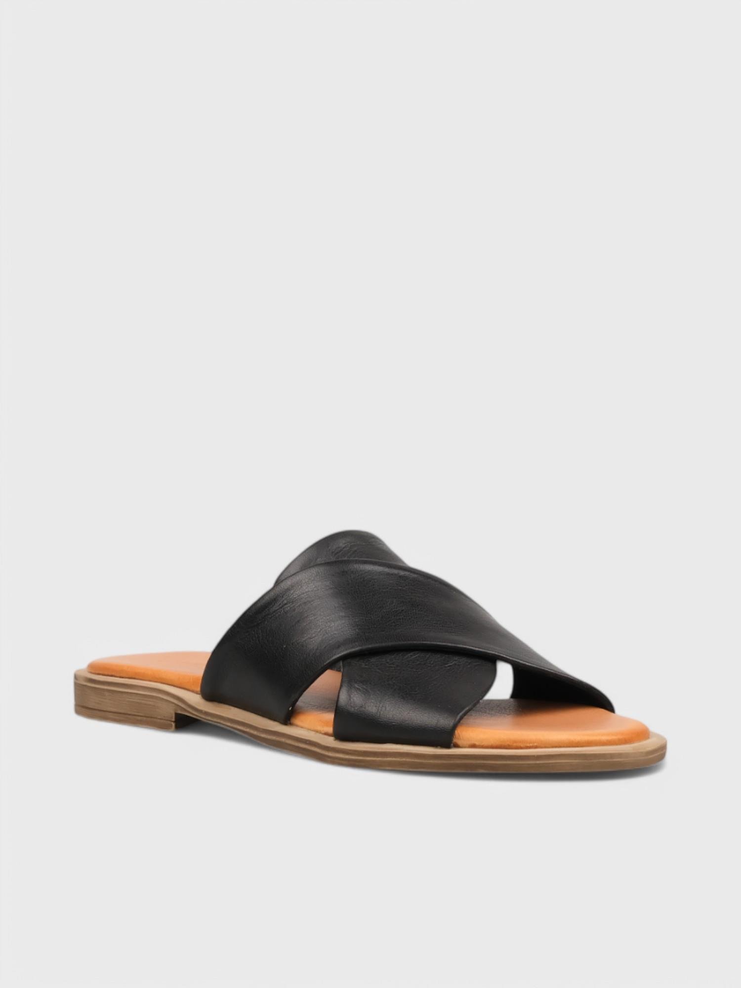 Kadın Topuklu Sandalet - Yazlık (575 275) - Siyah