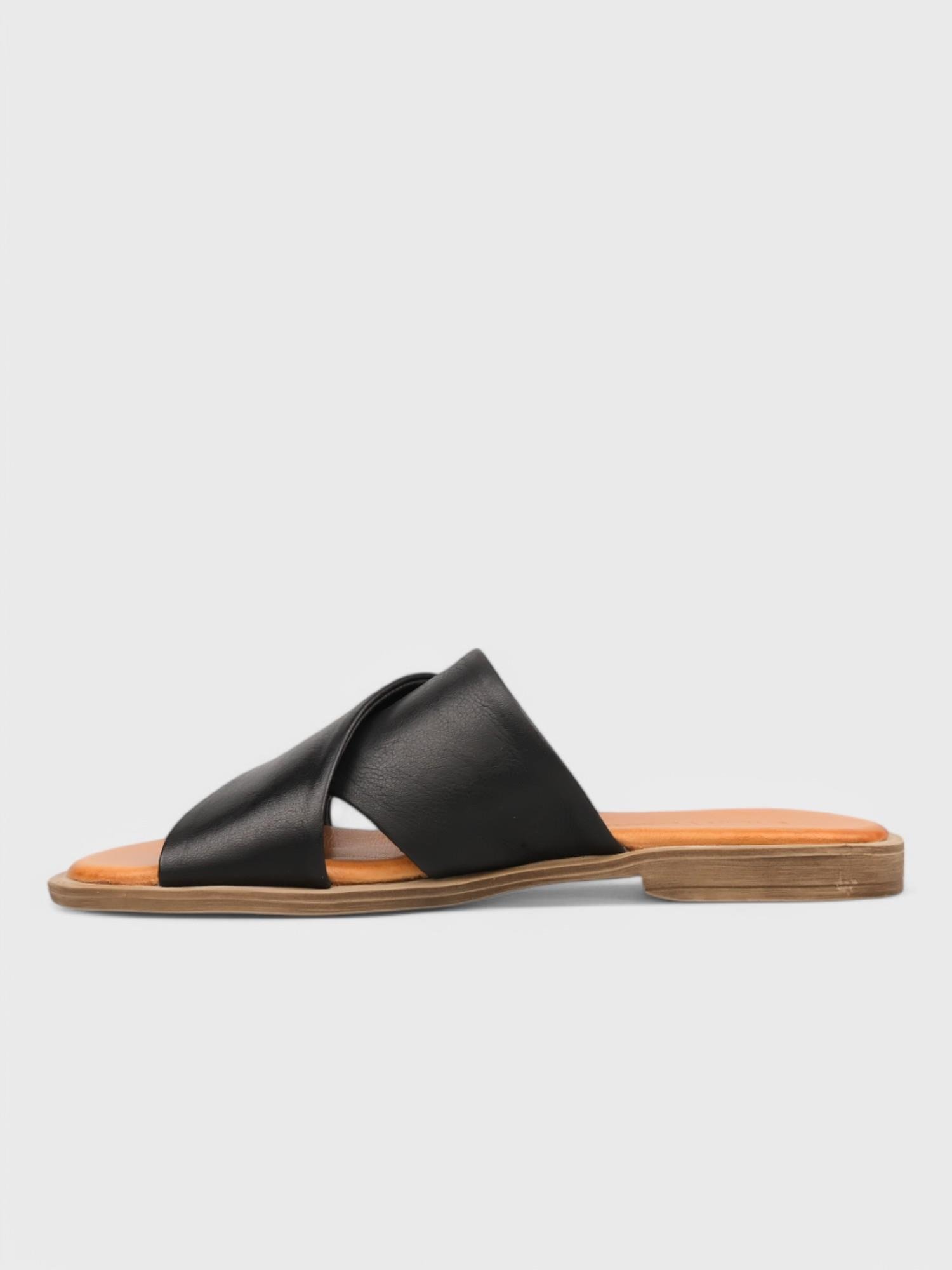 Kadın Topuklu Sandalet - Yazlık (575 275) - Siyah