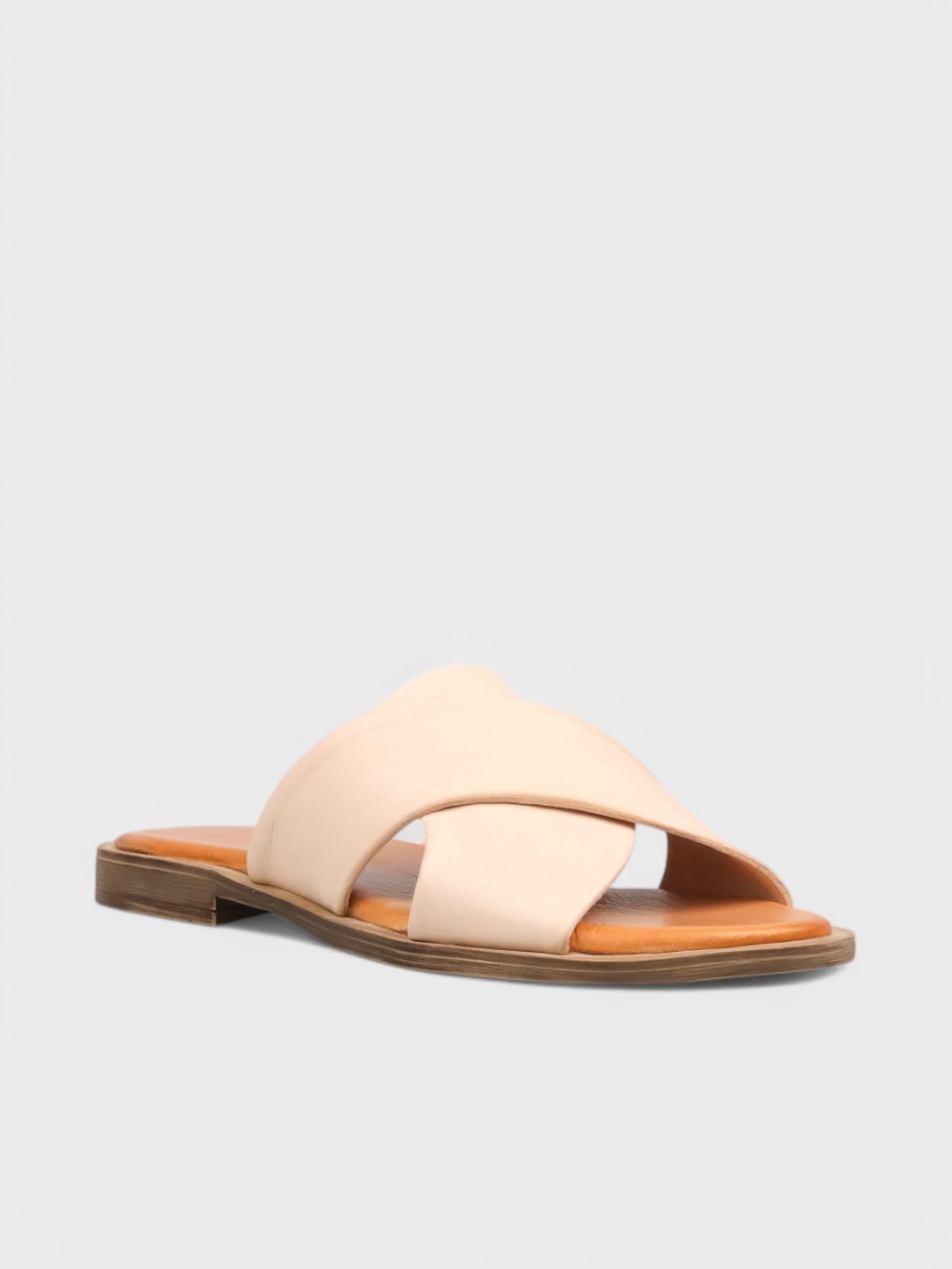 Kadın Topuklu Sandalet - Yazlık (575 275) - Off-white