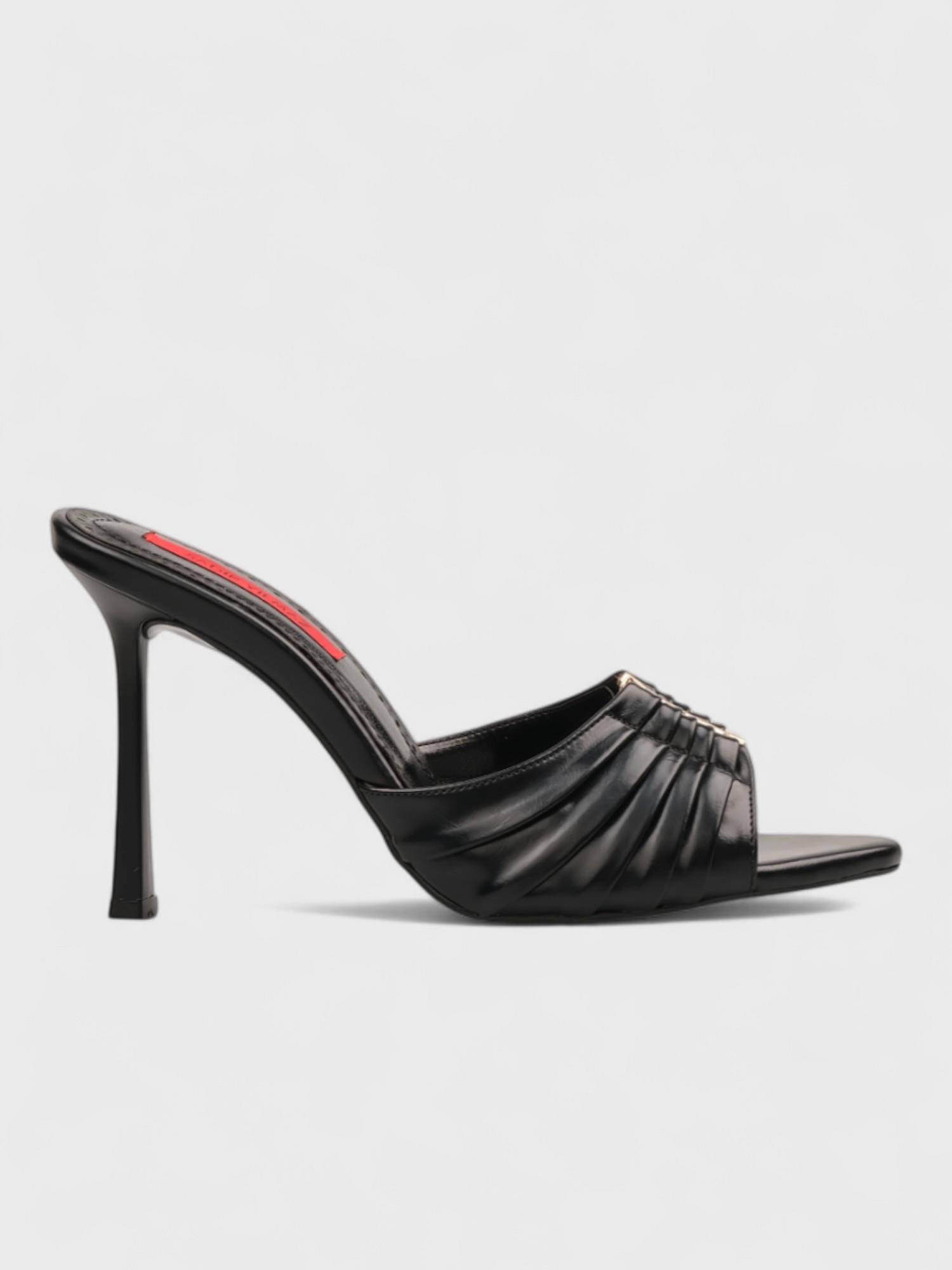 Kadın Topuklu Terlik -Yazlık (219 56657-1) - Siyah