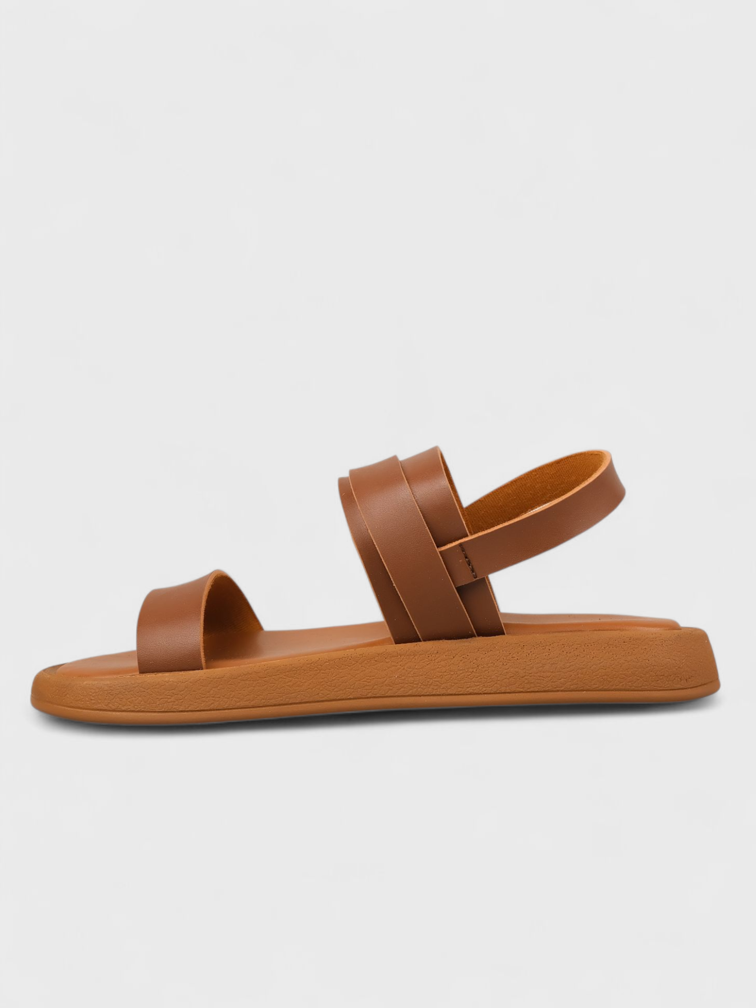 Kadın Yazlık Düz Sandalet - 230 3185 - Taba