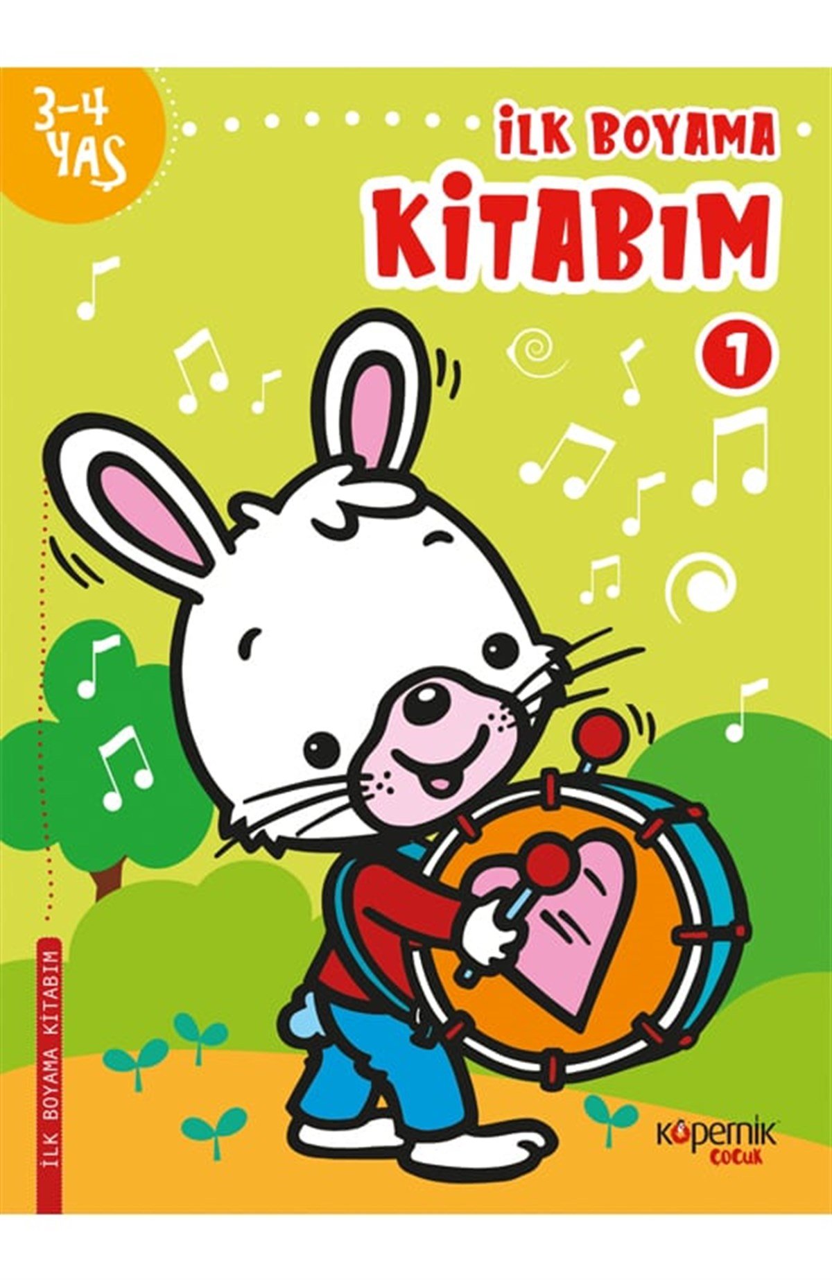 İlk Boyama Kitabım 3-4 Yaş 3.Kitap