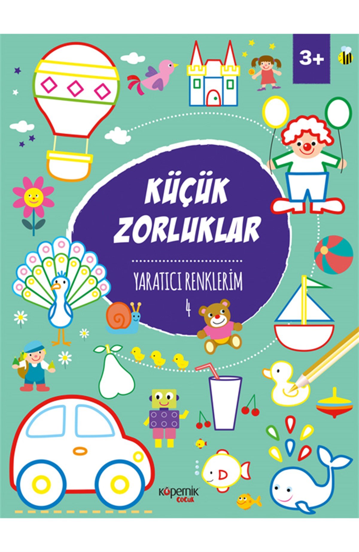 Küçük Zorluklar ve Yaratıcı Renklerim ve 3+ Yaş ve 4