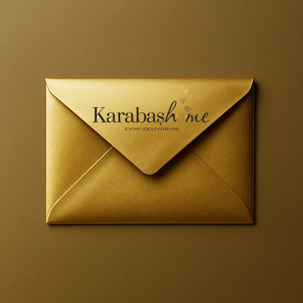 Gold Zarf4 NUMARALI GOLD ZARF | Karabaş Home
