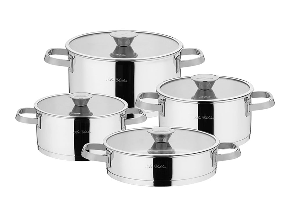 Aryıldız Lilyum Prestige 4 Parça Tencere Set