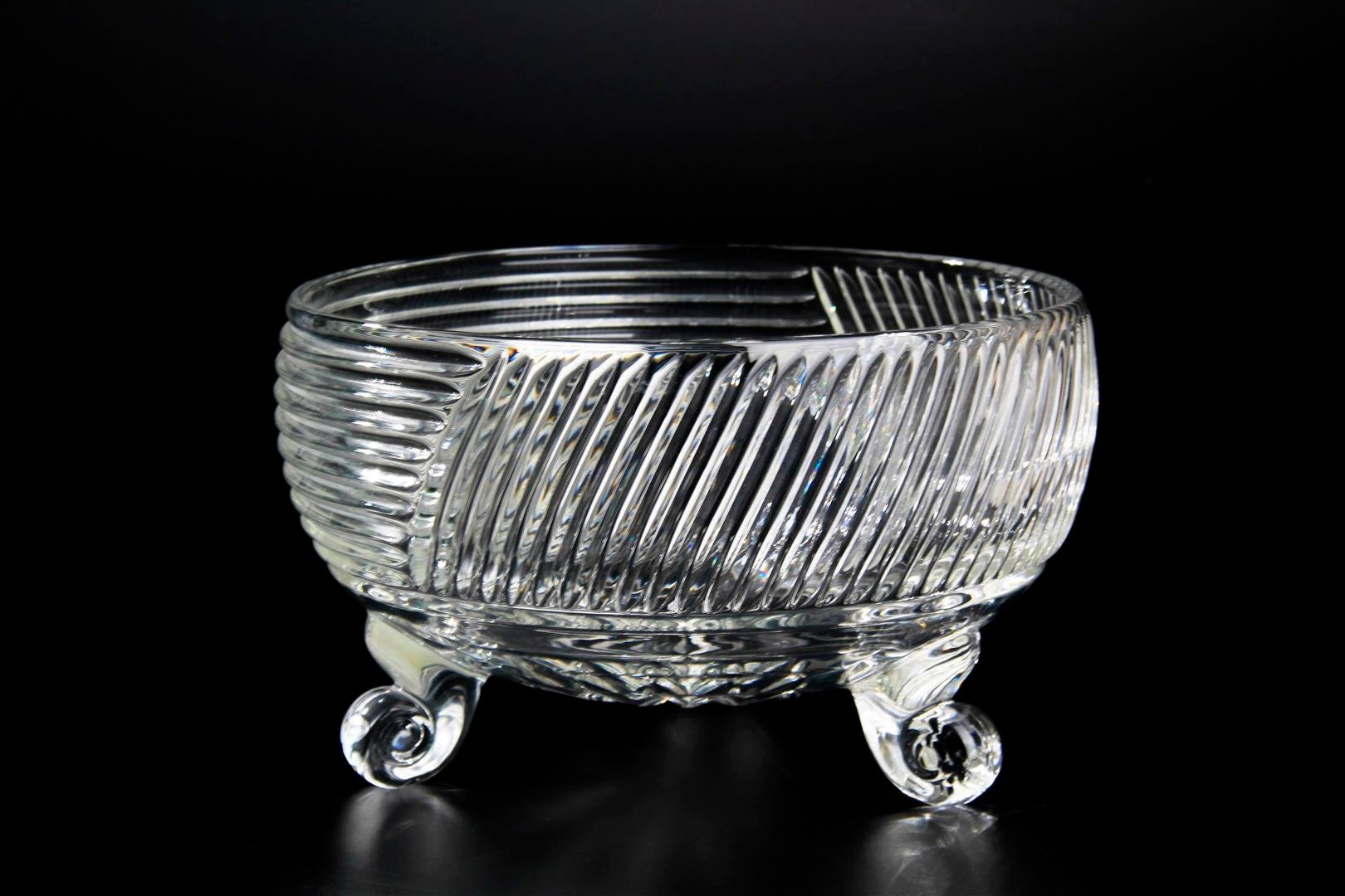 MIKASAAyaklı Derin Cam Kase 23x23x14cm | Karabaş Home
