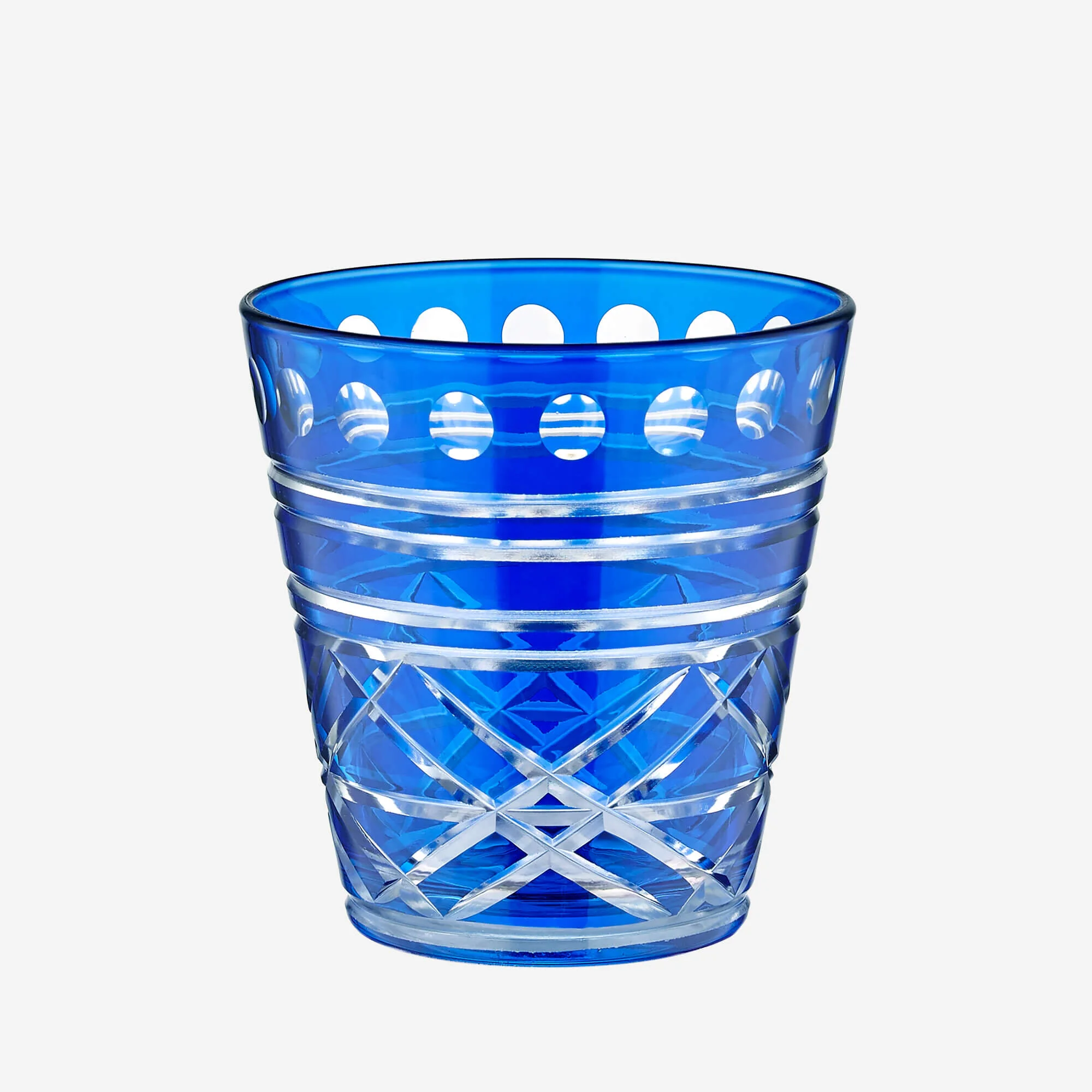 TANIMSIZBACI MILANO   PERLA MAVİ KISA SU BARDAĞI  | Karabaş Home
