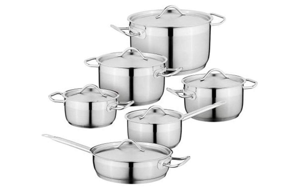 Berghoff Essentials Hotel 12lı Pslanmaz Celik Tencere Seti