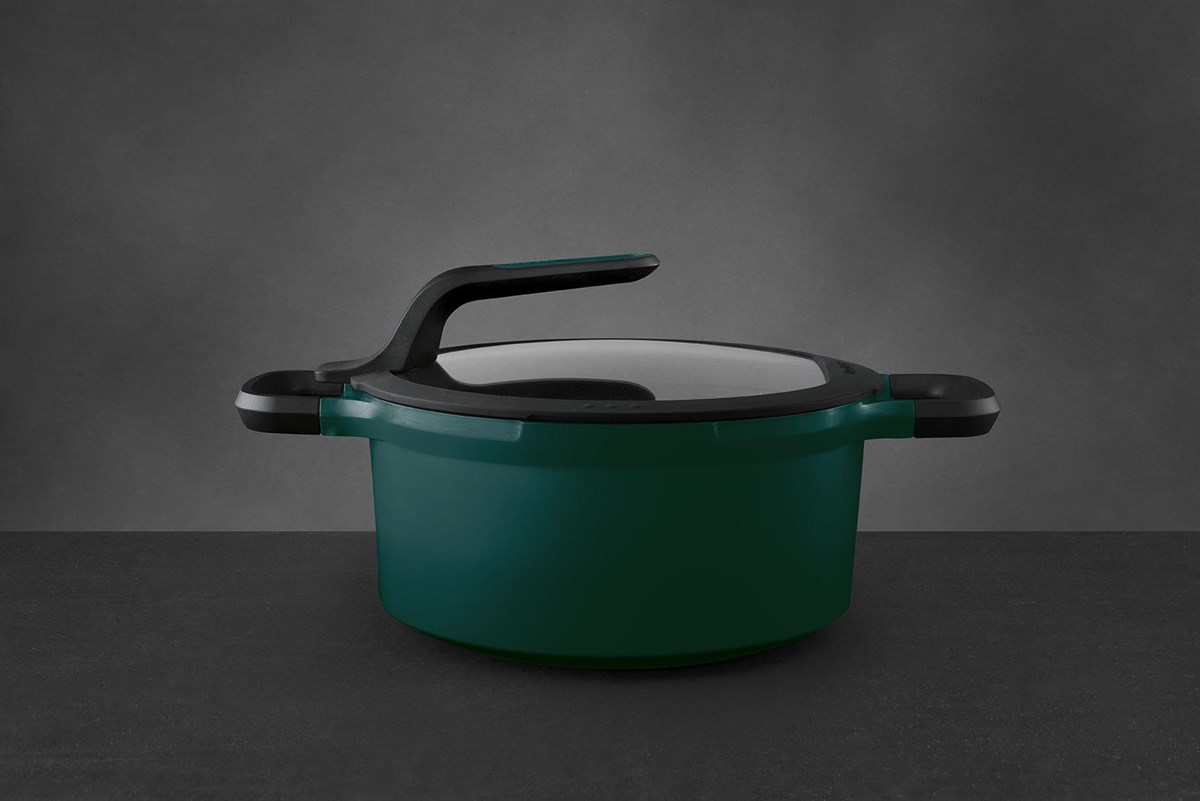Berghoff Gem Stay Cool Tencere Yeşil 24 CM