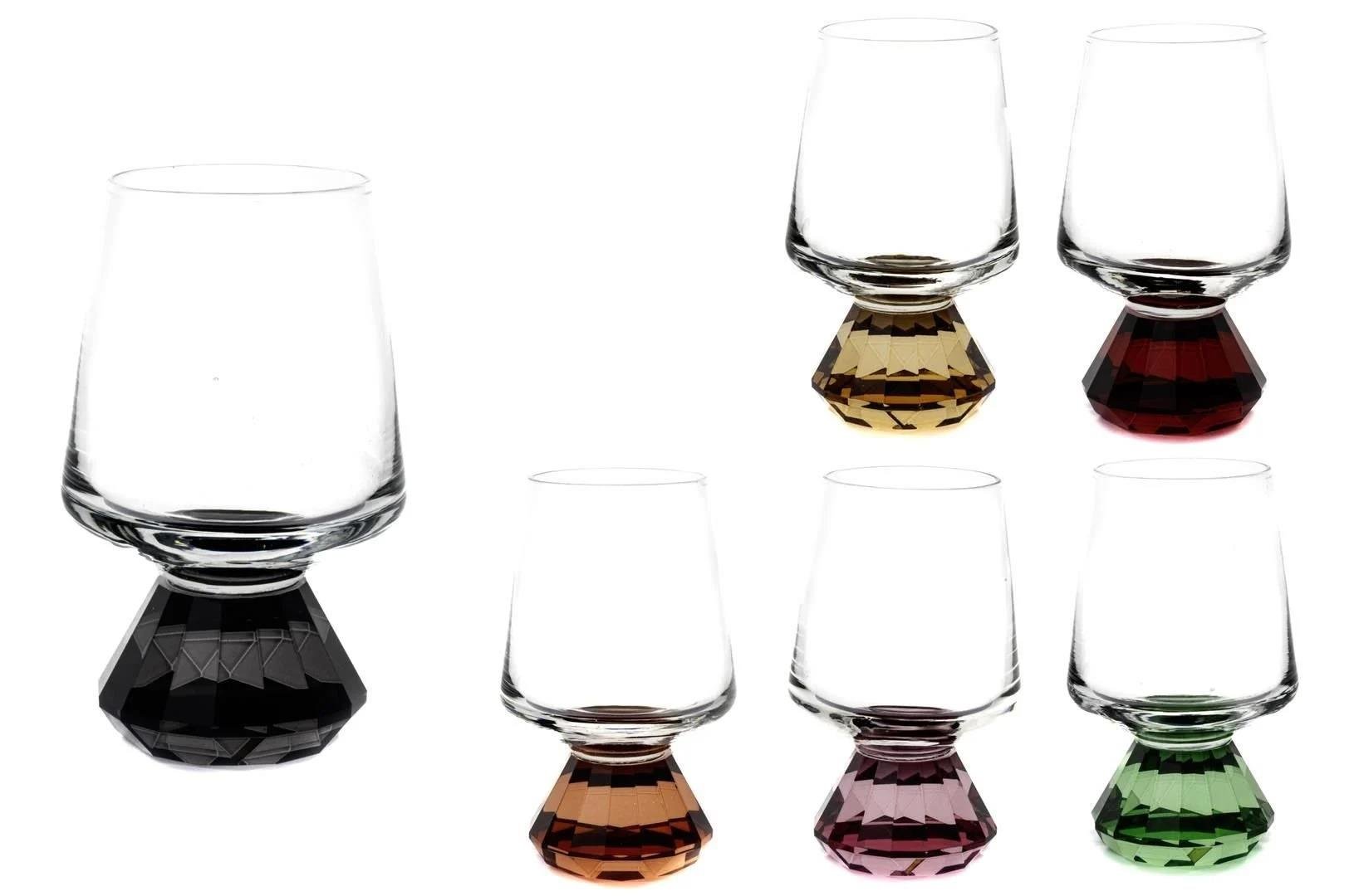 Mikasa MoorBonny Renkli Ayaklı 6lı Shot Bardak | Karabaş Home
