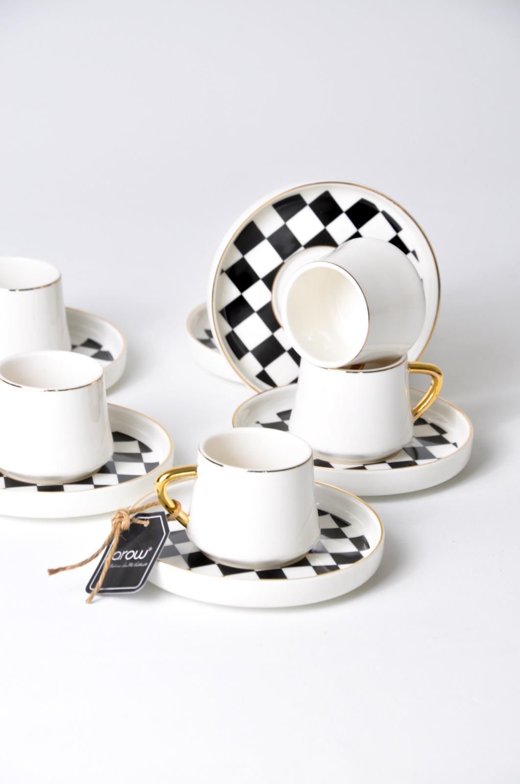 ArowDs Casa Arow Lüx Kahve Takımı | Karabaş Home
