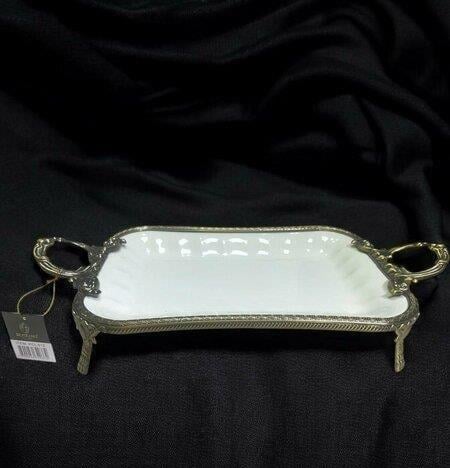 Roy KingELEGANCE DİKD.SUNUM TABAK ANTIQUE 43 CM | Karabaş Home