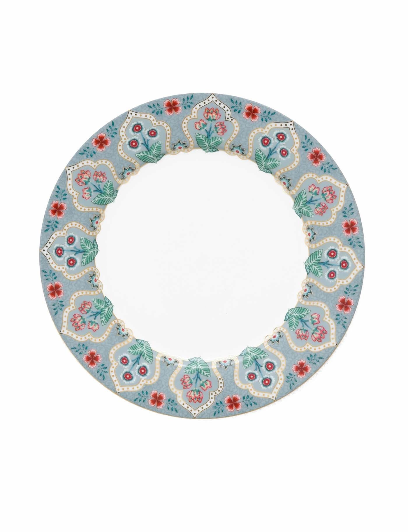 PIP STUDIOFlower Festival Mavi Tabak 21cm | Karabaş Home
