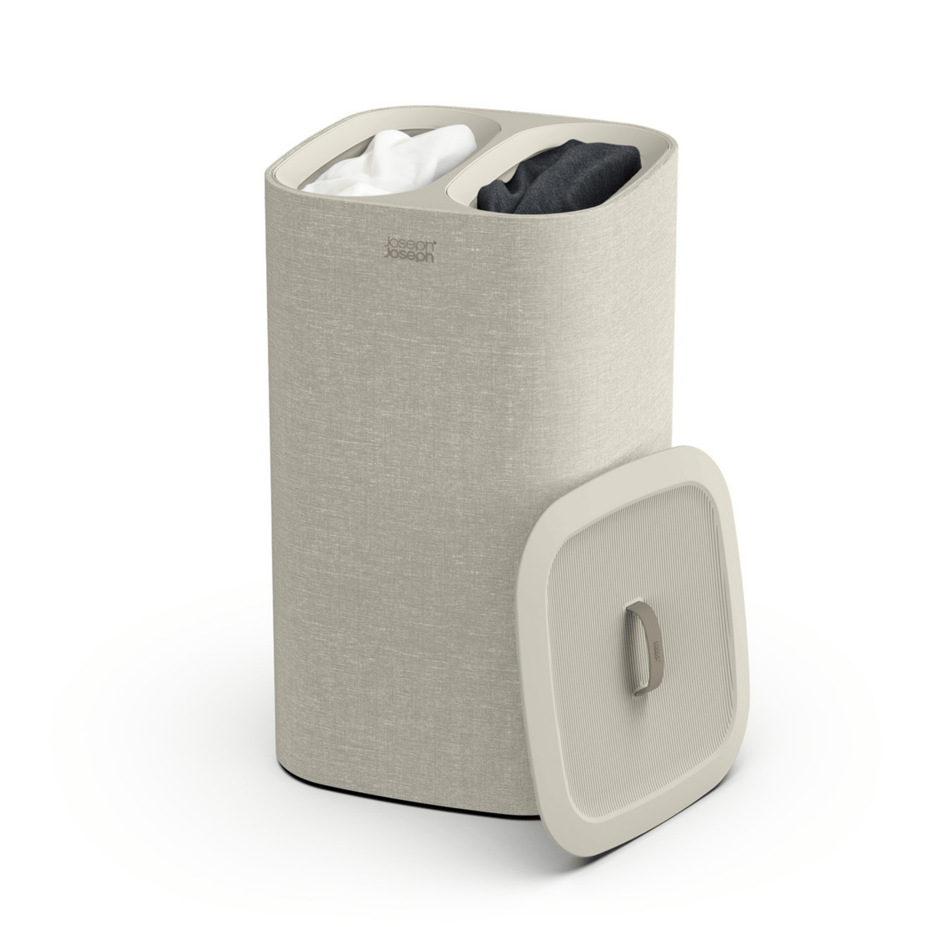 JOSEPH JOSEPH-50019-Joseph Joseph Tota 60 L Çamaşır Ayırma Sepeti Ekru