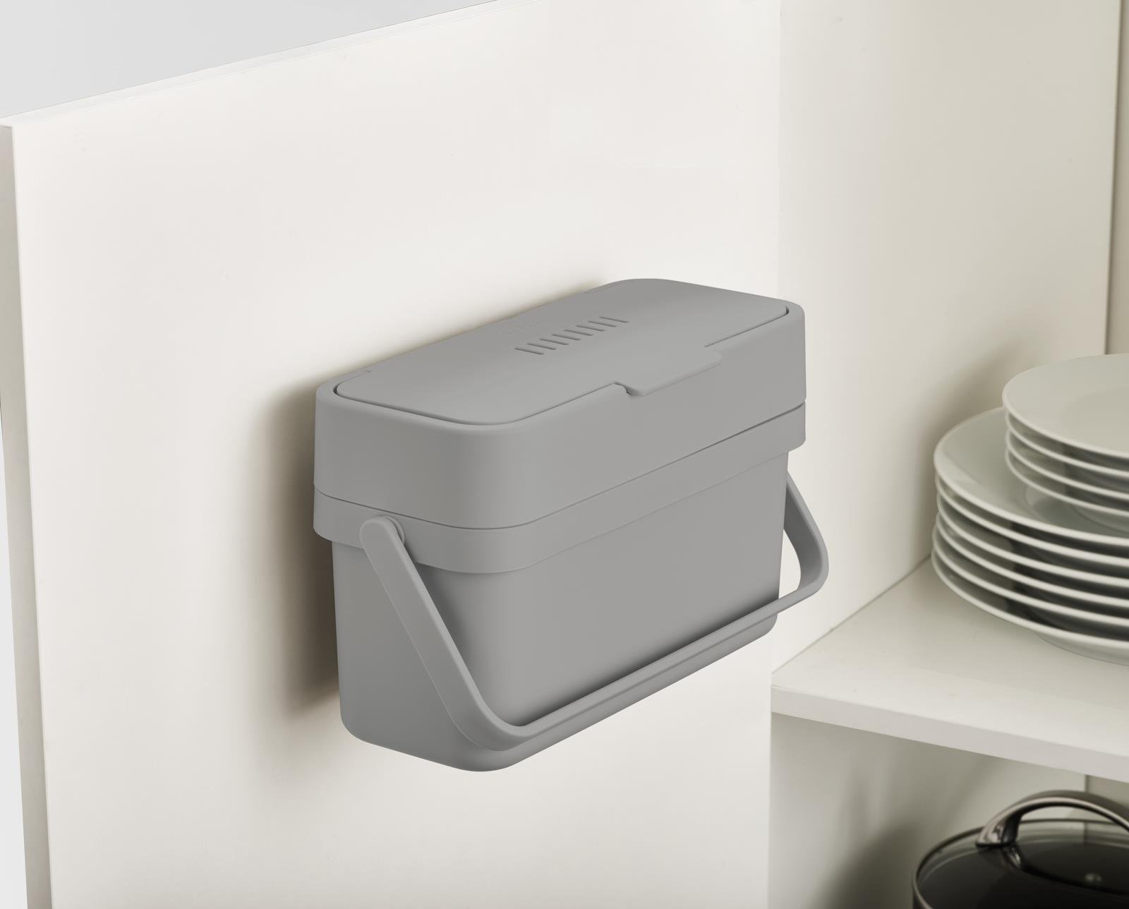 Joseph Joseph Duo-30117-Duo-Joseph Joseph Duo Compo Easy-Gıda Atık Kutusu -Gri