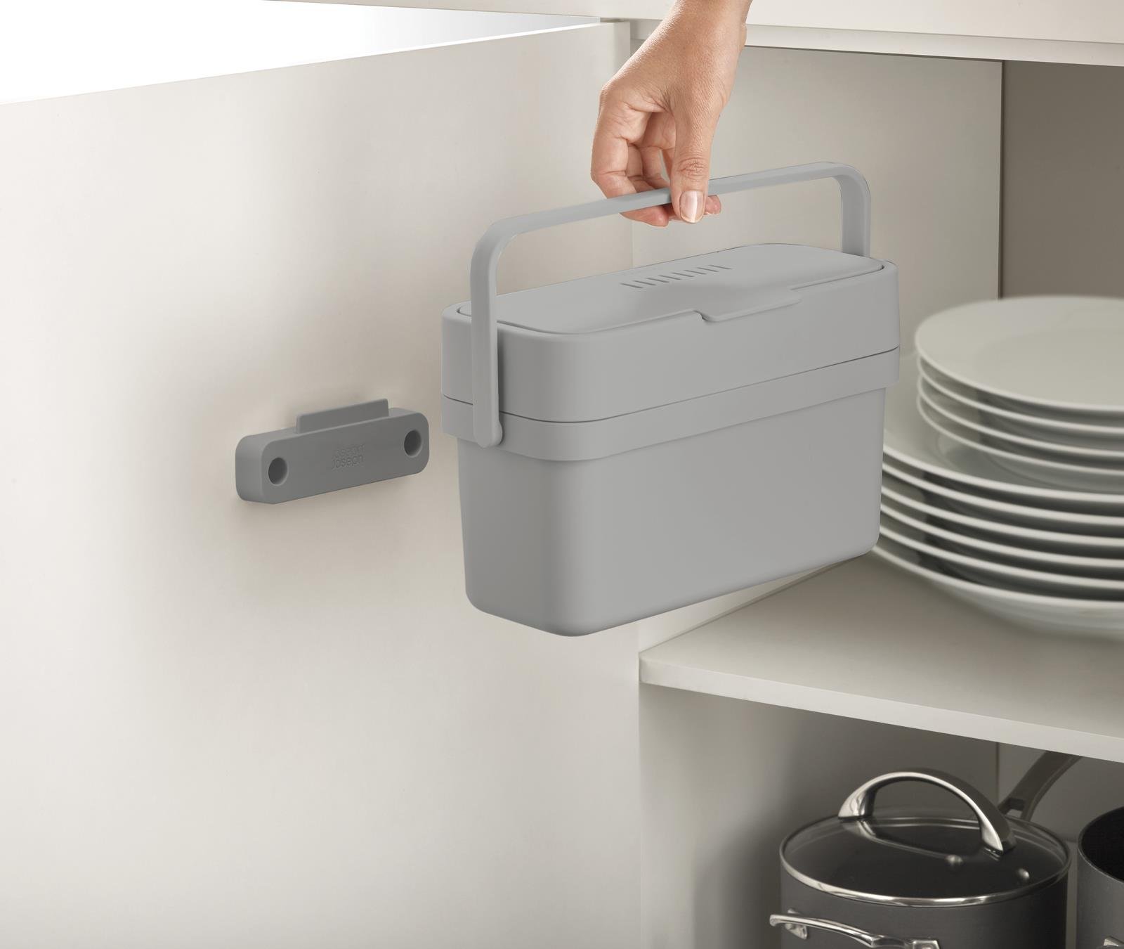 Joseph Joseph Duo-30117-Duo-Joseph Joseph Duo Compo Easy-Gıda Atık Kutusu -Gri