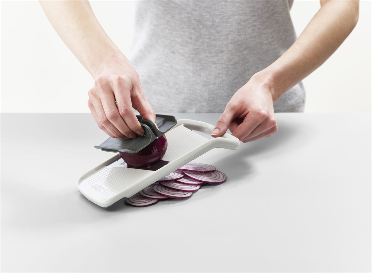 Joseph Joseph DuoJJ Duo Mandolin Dilimleyici - Gri -20153