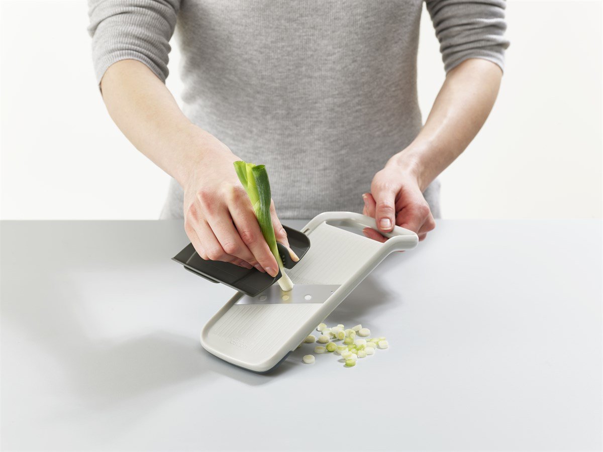 Joseph Joseph DuoJJ Duo Mandolin Dilimleyici - Gri -20153