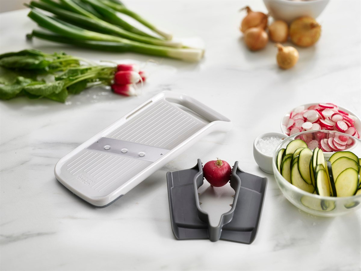 Joseph Joseph DuoJJ Duo Mandolin Dilimleyici - Gri -20153