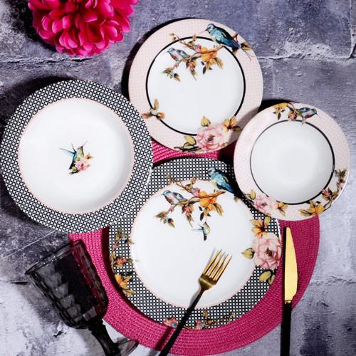 KosovaKosova Milano 24 Parça Yemek Takımı | Karabaş Home
