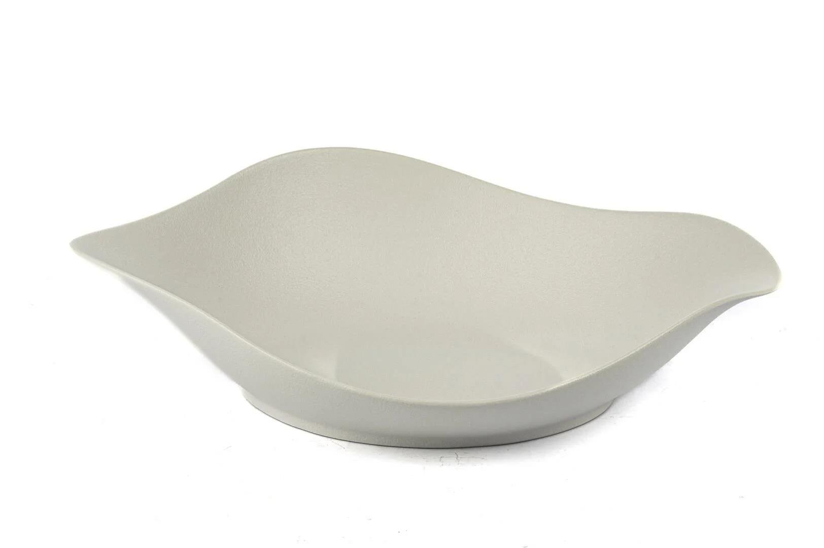 Mikasa MoorMat Beyaz Pors Kase 39x27x11cm | Karabaş Home
