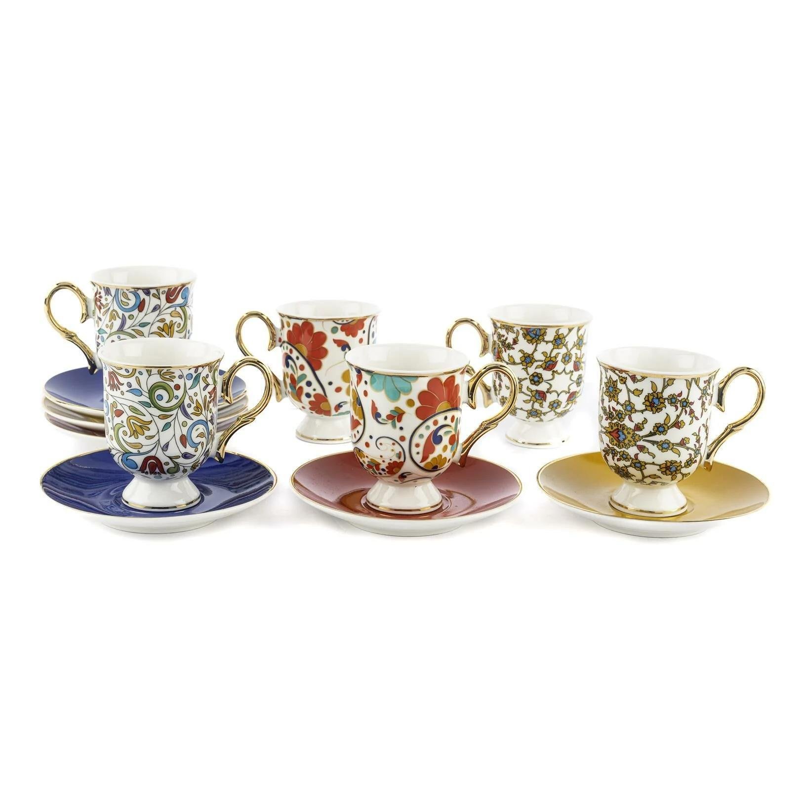 Mikasa MoorOttoman 6lı Kahve Fincanı Seti 90cc | Karabaş Home
