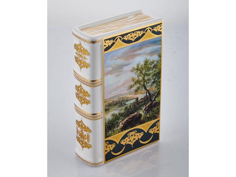 LAMEDOREPanorama Büyük Dekoratif Kitap 12.5x5.2x19.5cm | Karabaş Home
