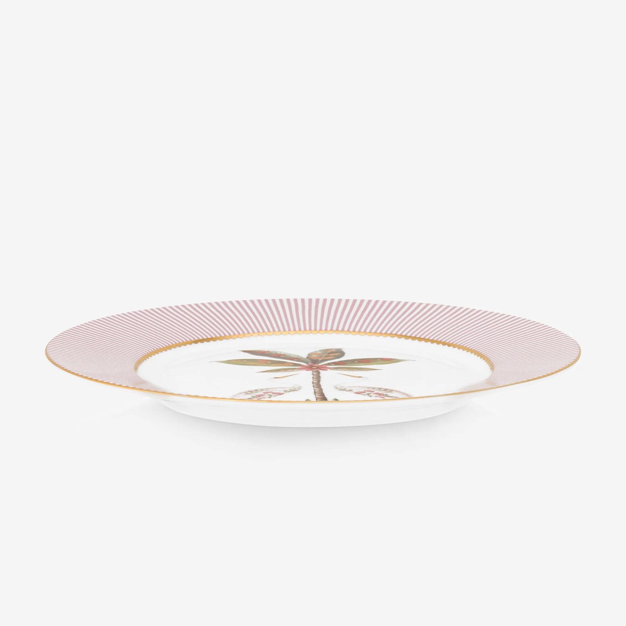 PIP STUDIO-51001281-La Majorelle Pembe Porselen Kahvaltı Tabağı 21 cm