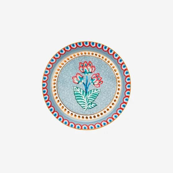 Pip StudioPip Studio Flower Festival Mavi Çay Tabağı 9cm | Karabaş Home
