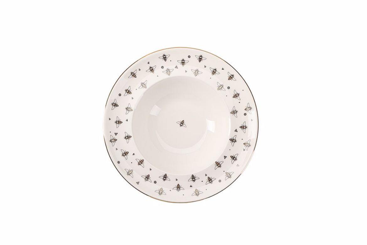 PORLAND-04RAL003232-Ruby Veni-Vidi 2 Kişilik Makarna Takımı