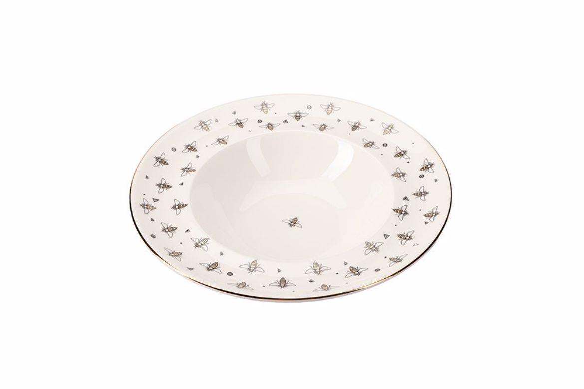 PORLAND-04RAL003232-Ruby Veni-Vidi 2 Kişilik Makarna Takımı