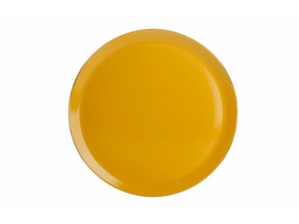 Porland Morocco Sarı Düz Tabak 32cm