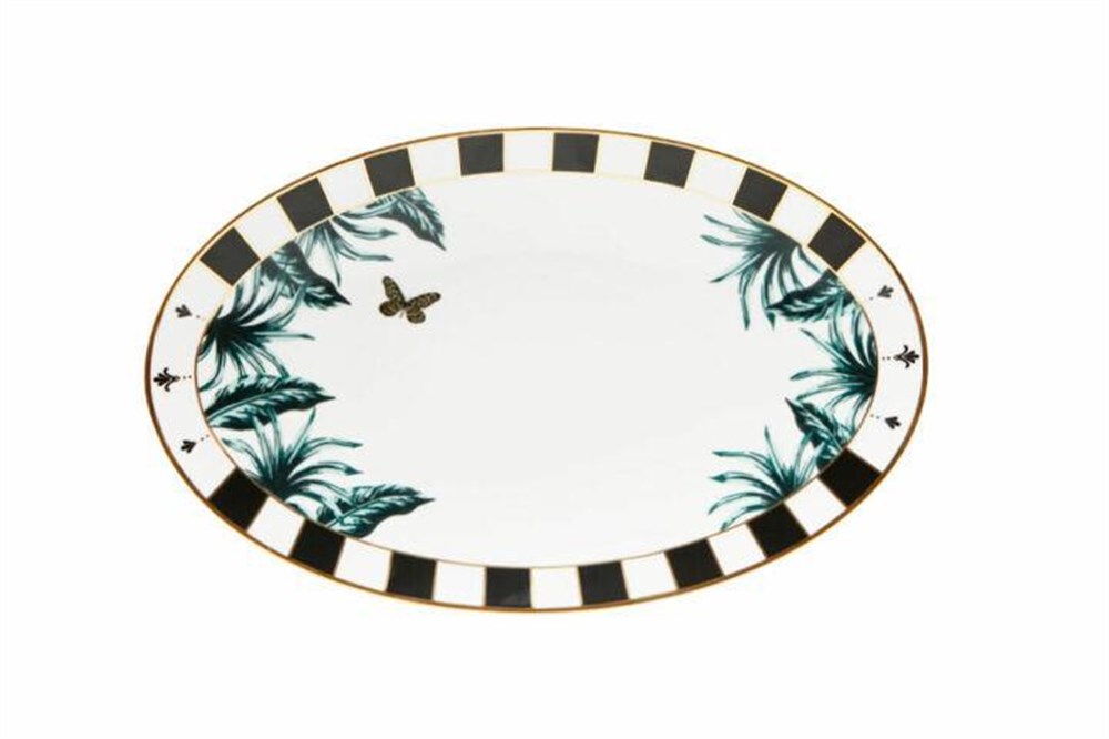 Porland Palms 1li Kayık Tabak 32cm
