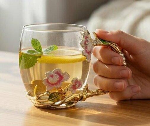 Roy KingRoy King Metalli Cam Kupa | Karabaş Home
