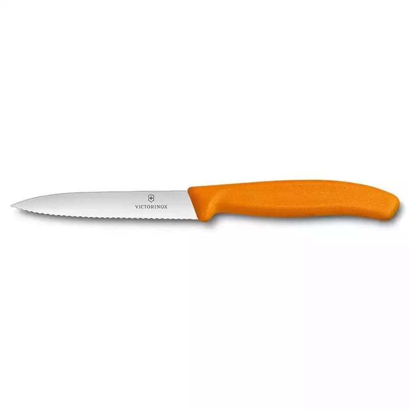 VICTORINOX-VT 6.7736.L9-V1Ct.Soyma Bıcagı Test,Agız 10 Cm Turuncu
