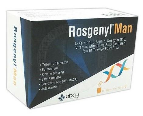 ABAYVİTAMİN-MİNERALLERRosgenyl Man 30 Saşe