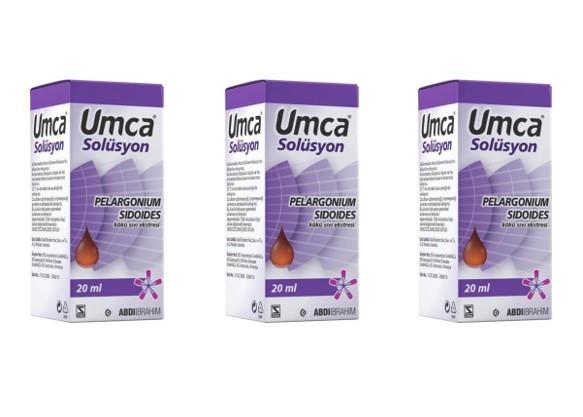 ABDİ İBRAHİMBESİN TAKVİYELERİUmca Solüsyon Damla 20 ml 3'lü