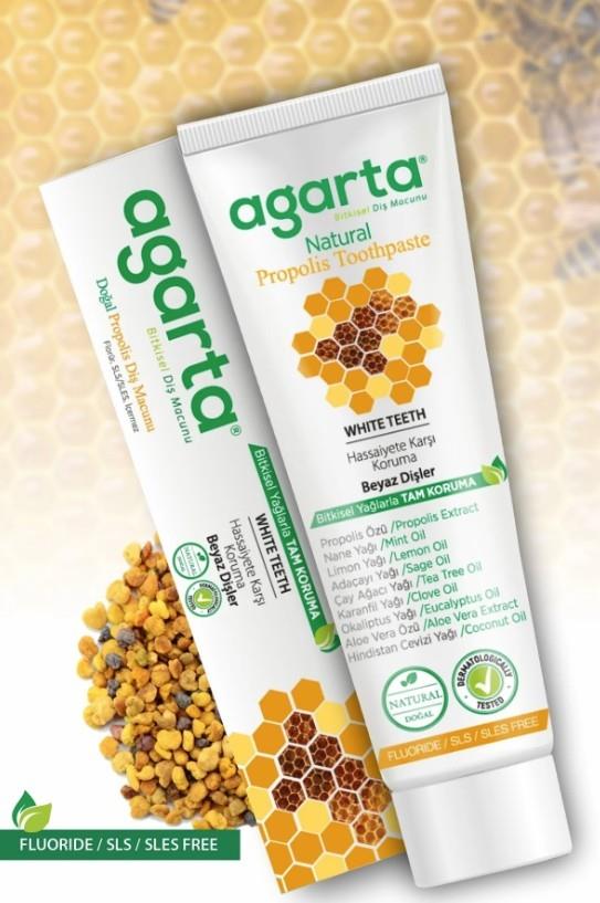 AGARTADİŞ MACUNLARIAgarta Doğal Propolis Diş Macunu 100 ml