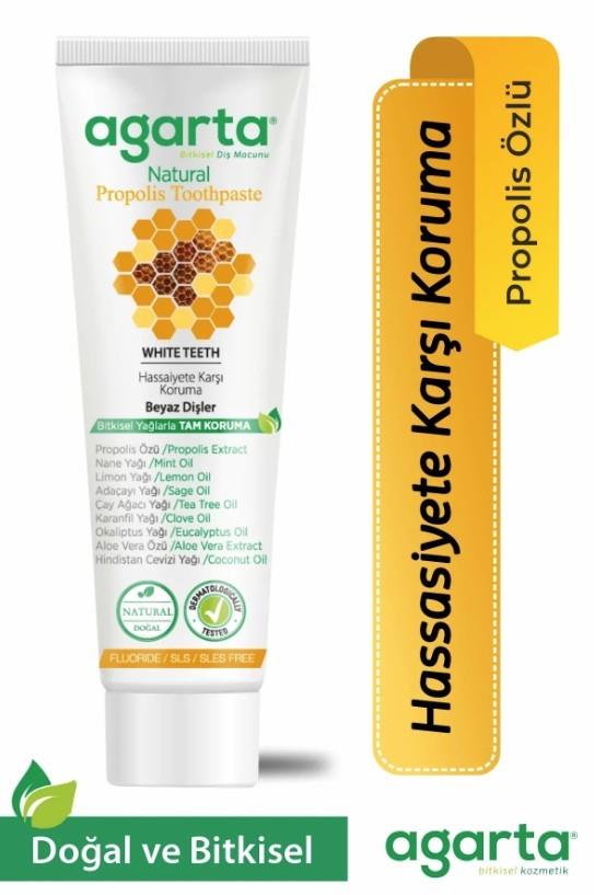 AGARTADİŞ MACUNLARIAgarta Doğal Propolis Diş Macunu 100 ml