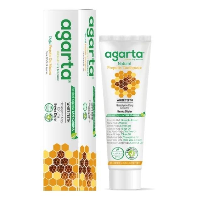 AGARTADİŞ MACUNLARIAgarta Doğal Propolis Diş Macunu 100 ml