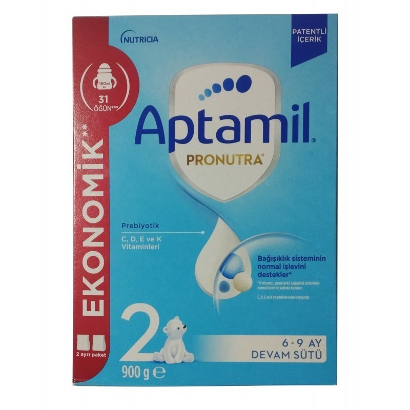 APTAMİLBEBEK MAMALARIAptamil Pronutra 2 Devam Sütü 900 gr 6-9 Ay