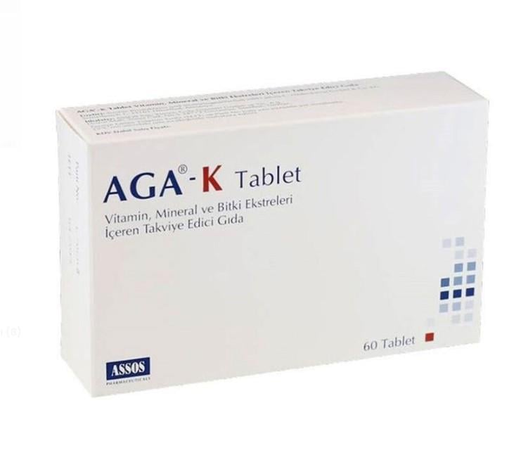 ASSOSVİTAMİN-MİNERALLERAGA-K 60 Tablet