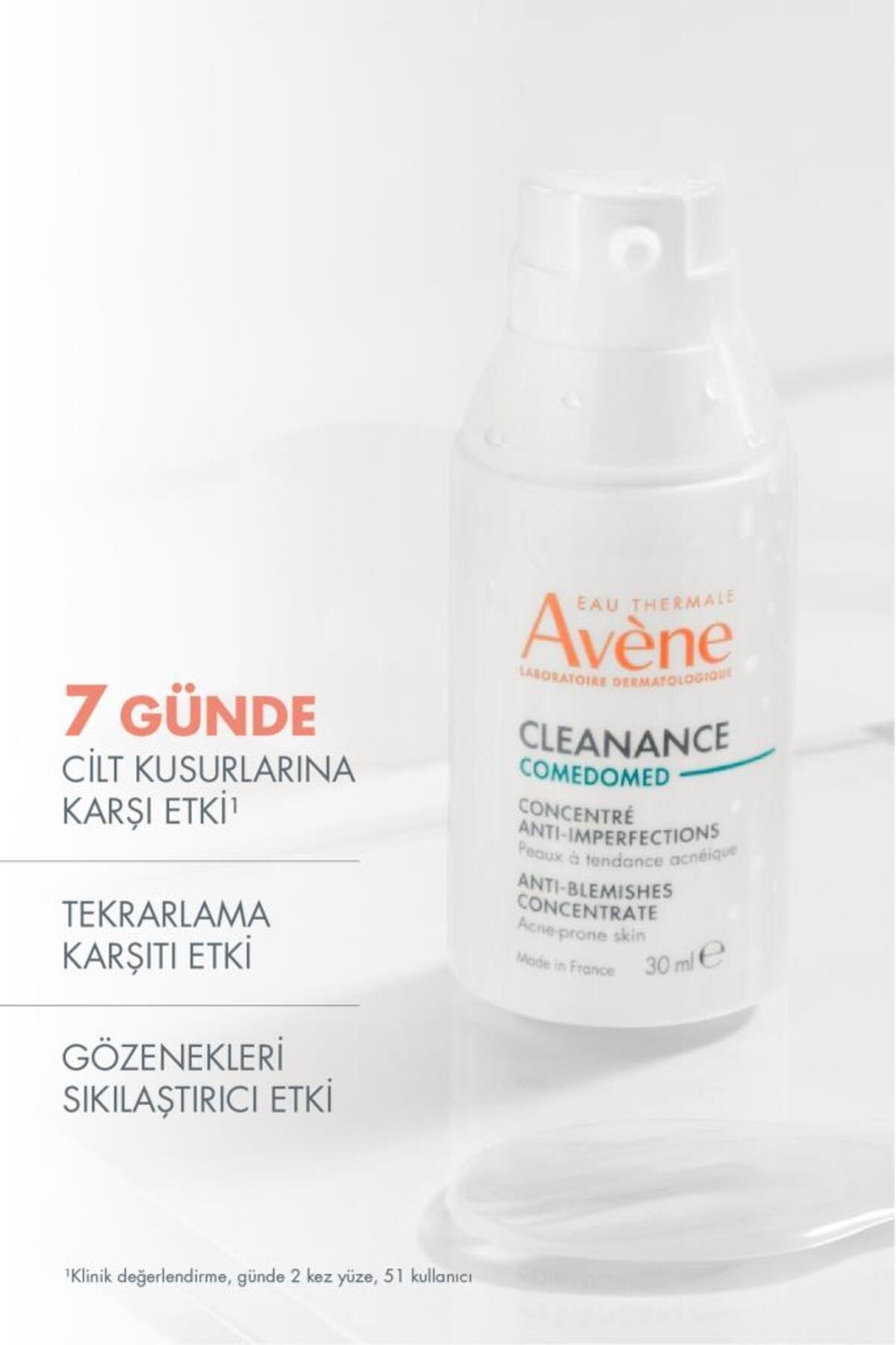 AVENENEMLENDİRİCİLERAvene Cleanance Comedomed Konsantre Bakım Kremi 30 ml