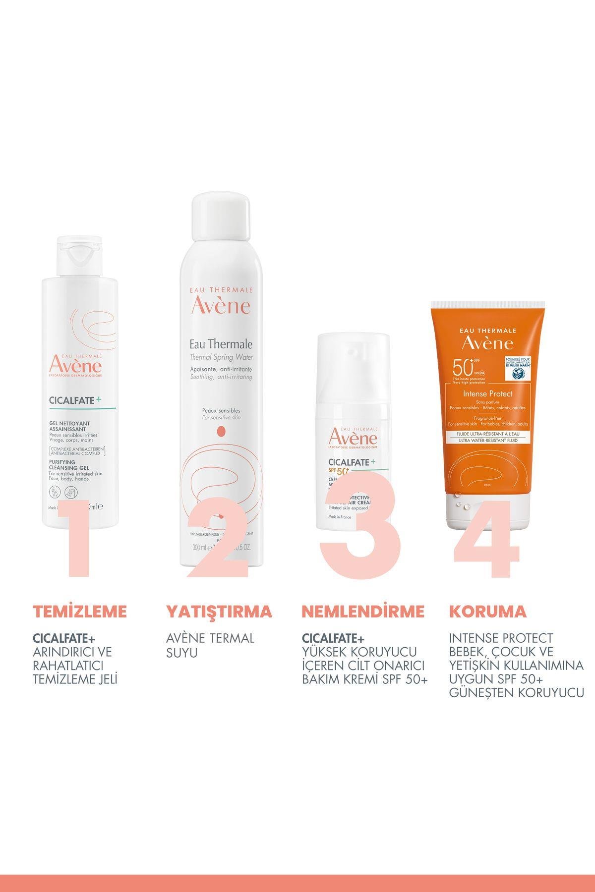 AVENEYÜZ GÜNEŞ ÜRÜNLERİAvene Cicalfate+ Multi Protectice Skin Repair Cream SPF50+ Yüksek Korumalı Cilt Onarıcı Bakım Kremi 30 ml