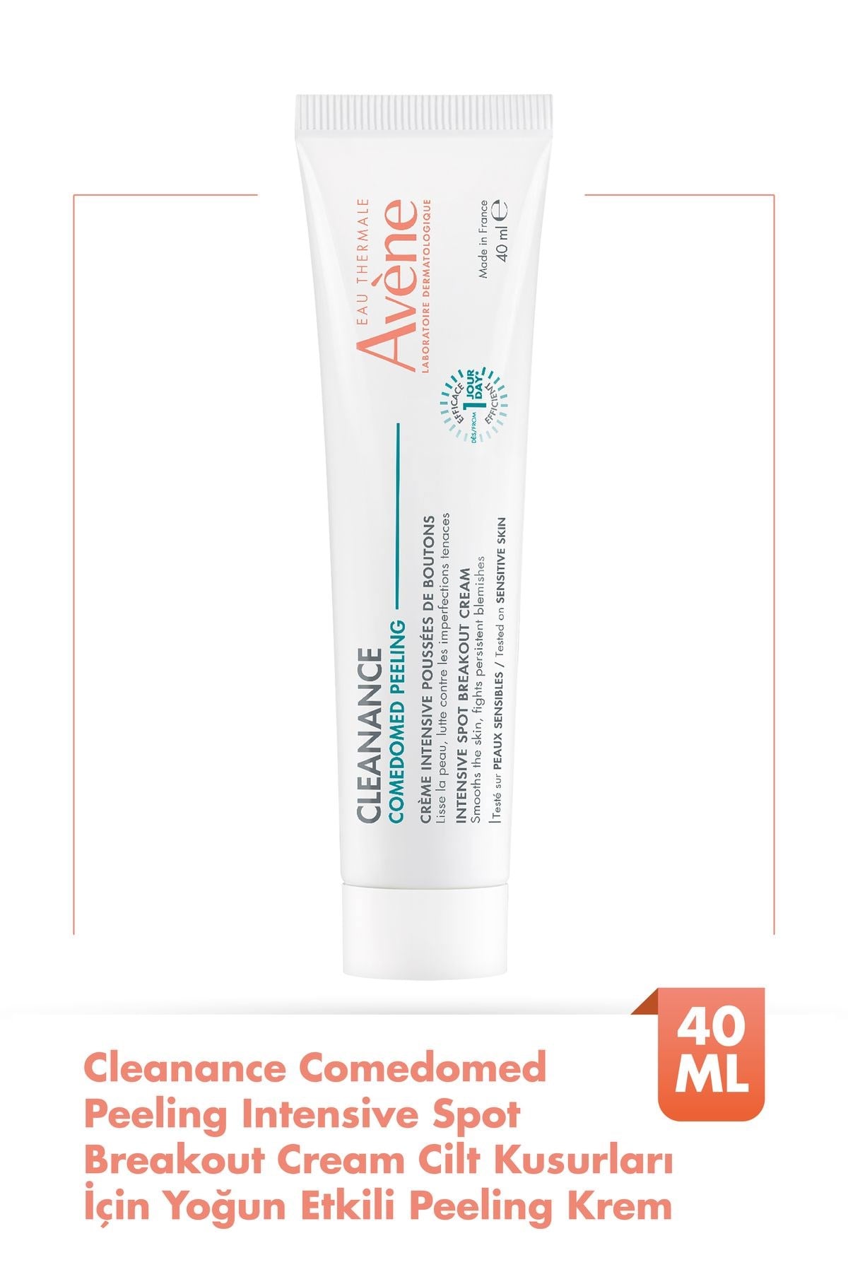 AVENEYÜZ TEMİZLEYİCİLERAvene Cleanance Cilt Kusurları İçin Yoğun Etkili Peeling Krem 40 ml
