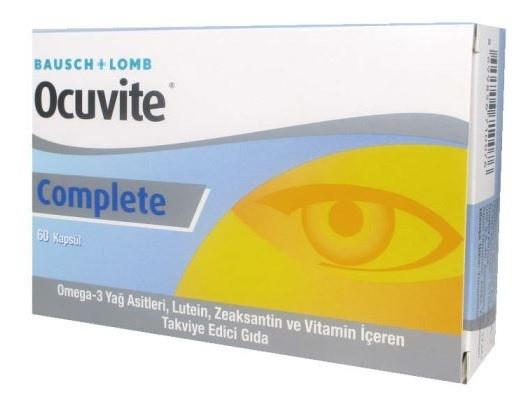 BAUSCH+LOMBGÖZ-KULAK BURUN BOĞAZ SAĞLIĞIOcuvite Complete 60 Kapsül 