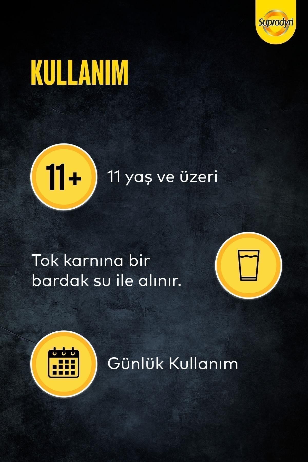 BAYERVİTAMİN-MİNERALLERSupradyn Energy Focus 30 Tablet