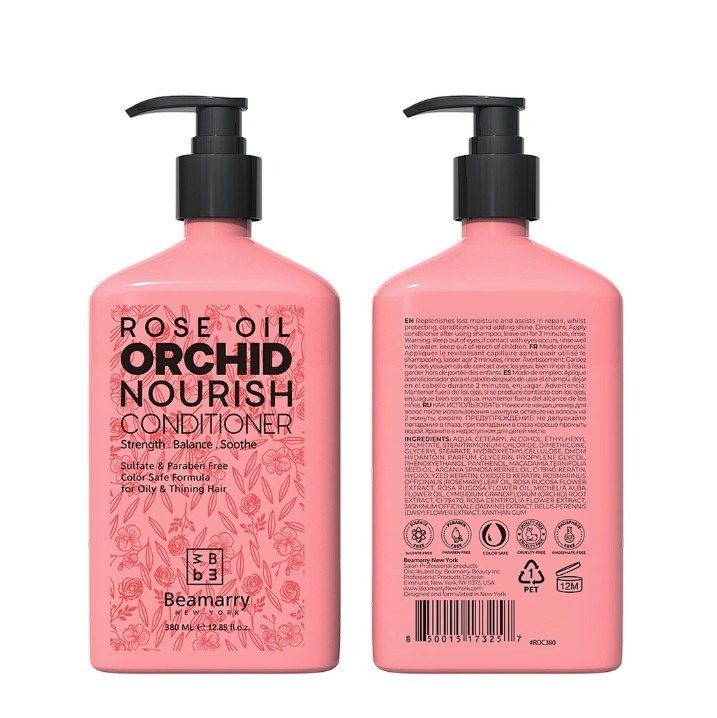 BeaMarrySAÇ BAKIM ÜRÜNLERİBeamarry Rose Oil Orchid Nourish Conditioner 380 ml