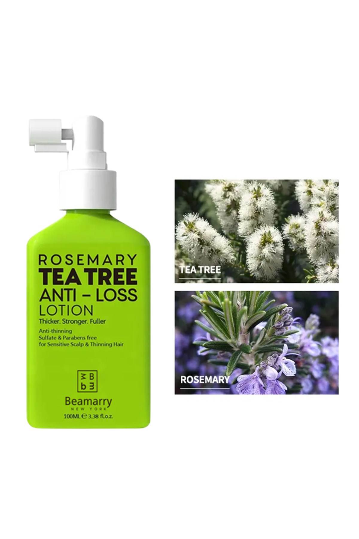 BeaMarrySAÇ SERUMLARIBeamarry Rosemary Tea Tree Anti Loss Lotion 100 ml