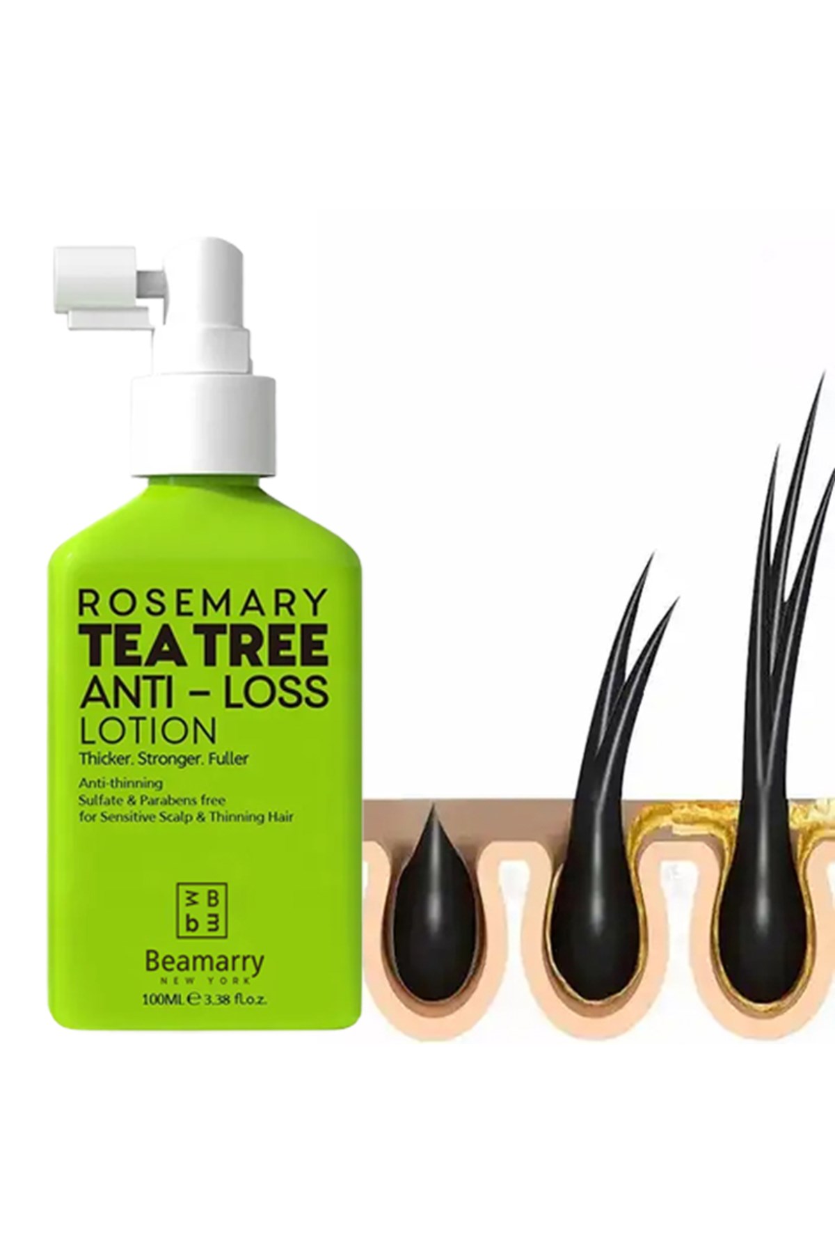 BeaMarrySAÇ SERUMLARIBeamarry Rosemary Tea Tree Anti Loss Lotion 100 ml